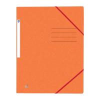 Elastomer folder A4 | orange cardboard | Oxford Top File+ 260130