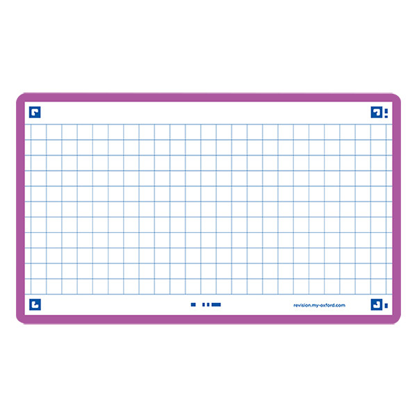 Flashcards (A7, lilac) | checkered | Oxford | 80-pack 260209 - 1