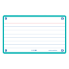 Flashcards (A7, mint) | lined | Oxford | 80-pack 260198 - 1