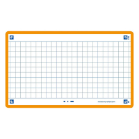 Flashcards (A7, orange) | checkered | Oxford | 80-pack 260211