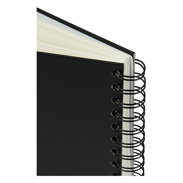 Hardcover spiral sketch book A5 (black, 225 grams) | Oxford | 40 sheets 237634 - 3