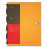 Oxford International Filing A4 orange notebook lined, 80 grams (100-sheets) 100102000 260041