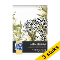 Mix Media drawing pad A3 | Oxford | 25 sheets x3