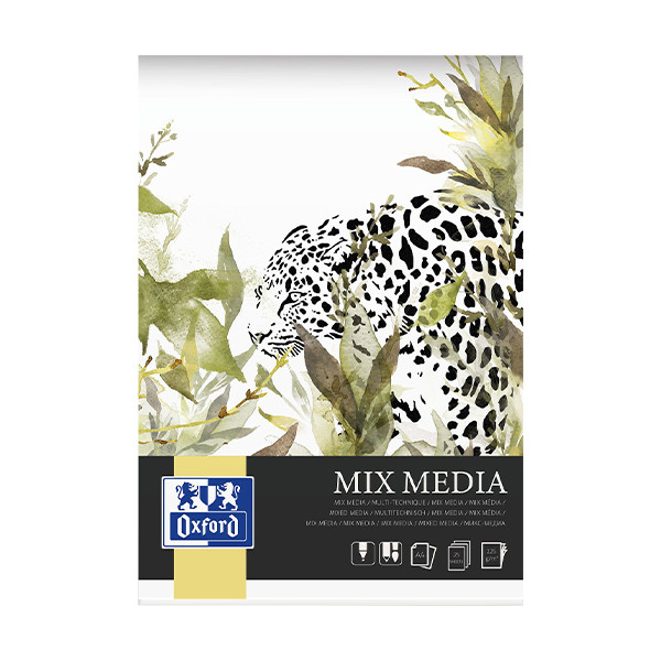 Mixed media drawing pad A4 (225 grams) | Oxford | 25 sheets 237643 - 1