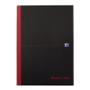 Notebook lined A4 | black | Oxford Black n' Red | 96 sheets