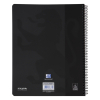 Notepad checkered spiral A4+ | black | Oxford Touch | 70 sheets 260149 - 2