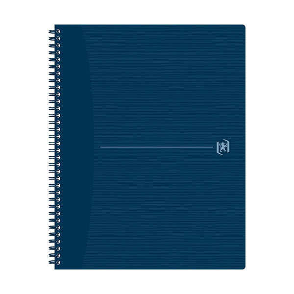 Notepad checkered spiral A4+ | blue | Oxford Origin | 70 sheets 260269 - 1