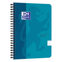 Notepad checkered spiral A5 | light blue | Oxford Touch | 70 sheets 260154