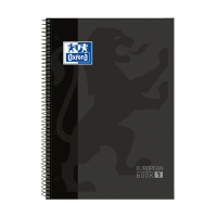 Notepad lecture block A4+ | black | Oxford Classic | 80 sheets 260289