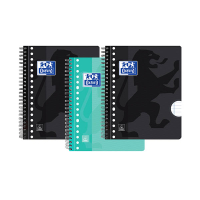 Notepad lecture block A5+ | assorted colours | Oxford School | 80 sheets | 3-pack 260300