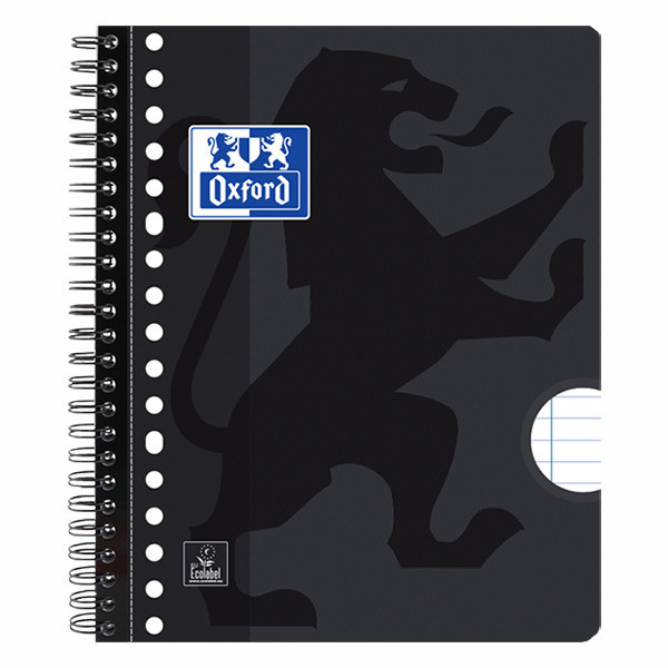 Notepad lecture block A5+ | assorted colours | Oxford School | 80 sheets | 3-pack 260300 - 3