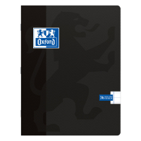 Notepad lined 165 x 210mm | black | Oxford School  | 36 sheets 260191