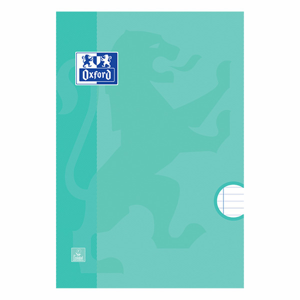 Notepad lined A4 | assorted colours | Oxford School | 36 sheets | 3-pack 260192 - 4