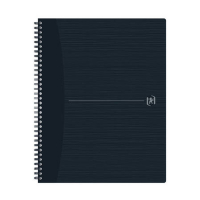Notepad spiral A4+ | black | Oxford Origin | 70 sheets 260263