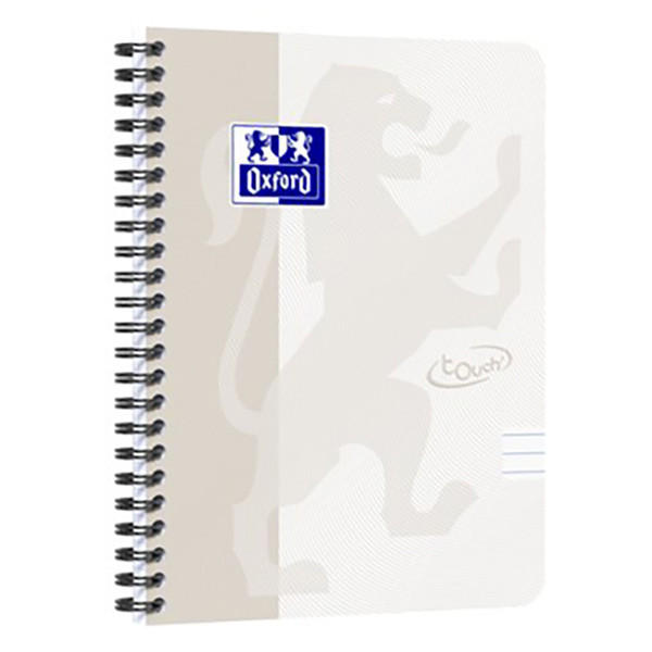 Notepad spiral A5 | grey | Oxford Touch | 70 sheets 260153 - 1