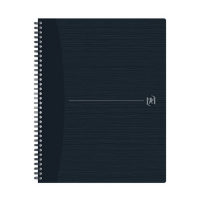 Oxford Origin black A4+ lined lecture pad, 90 grams (70 sheets) 400149999 260263