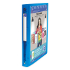 Oxford PolyVision blue A4 ring binder with 4 O-rings, 20mm