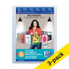 Oxford Polyvision transparent A4 display book (20-pages)(3-pack) 260308 - 1