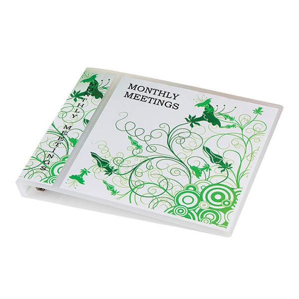 Ring binder 30mm (A3, 4x D-rings) | Oxford PolyVision Maxi | transparent 237574 - 1
