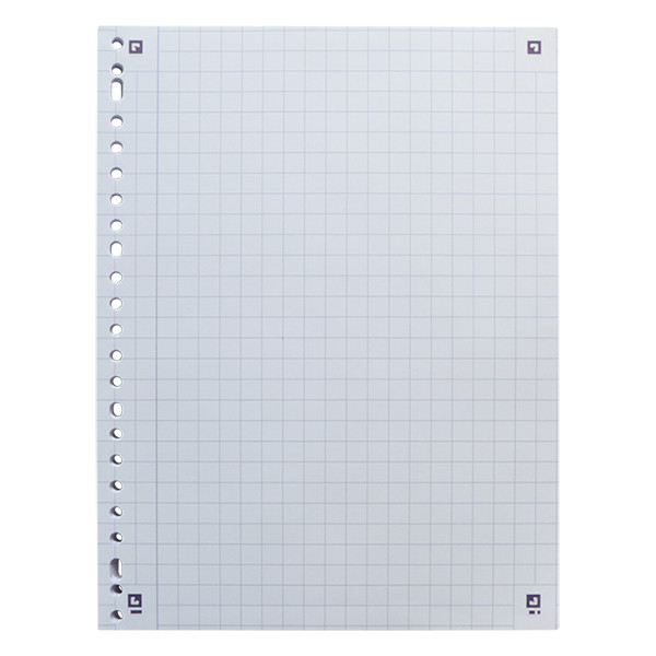 Ring binder paper A4+ checkered 90g (23 rings) | Oxford **Clearance** 260073 - 1