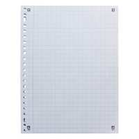 Ring binder paper A4+ checkered 90g (23 rings) | Oxford **Clearance** 260073