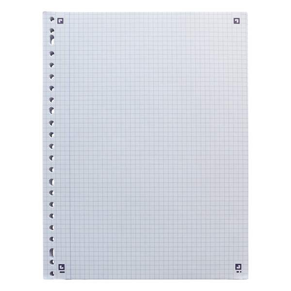 Ring binder paper insert A4+ checkered 90g (23 rings) | Oxford **Clearance** 260072 - 2