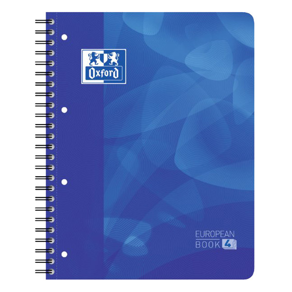 Oxford School A4+ lined spiral pad 4 holes, 90 grams (120-sheets) 400095496 260179 - 1