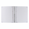 Oxford School A5+ lined spiral lecture pad with 17 holes, 90 grams (80 sheets) (3-pack) 260300 - 2