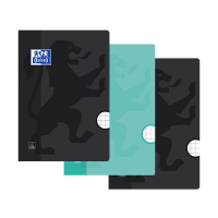 Oxford School assorted A4 checkered notebook, 36 sheets (3-pack) 260193