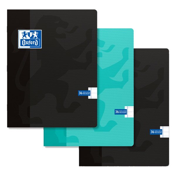 Oxford School assorted A5 ruled notebook (36 sheets) (3-pack) 400094583 260194 - 1