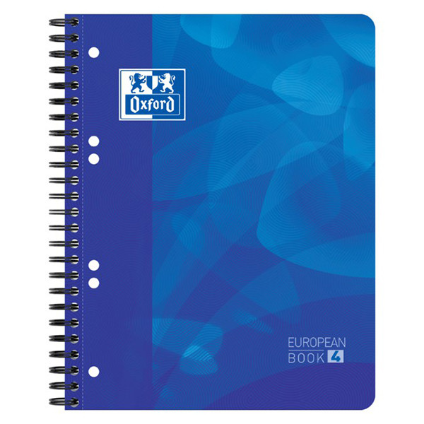 Oxford School blue A5+ lined project book, 90 grams (120 sheets) 400095497 260086 - 1