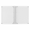 Oxford School pastel A4+ spiral lined college pad with 23-hole, 90 grams 80 sheets (3-pack) 260296 - 2