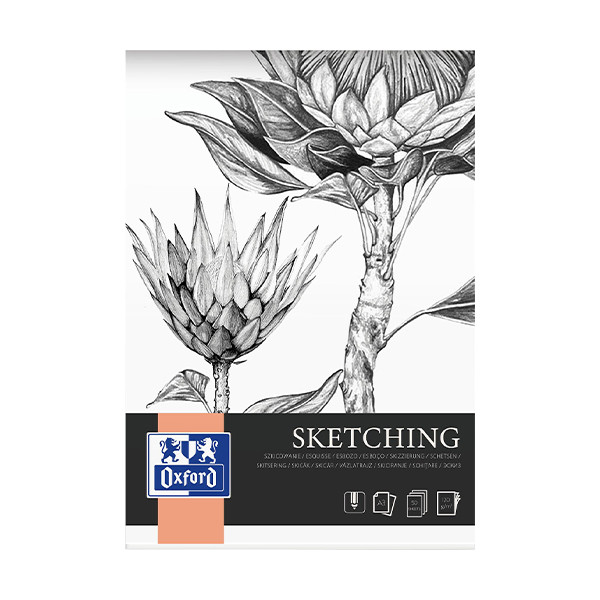 Oxford Sketching A3 sketchpad, 120 grams (50 sheets) 400166120 237642 - 1