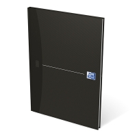 Oxford Smart Black A4 blank hardback notebook, 96 sheets 100420042 260044