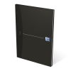 Oxford Smart Black A4 lined hardback notebook, 96 sheets