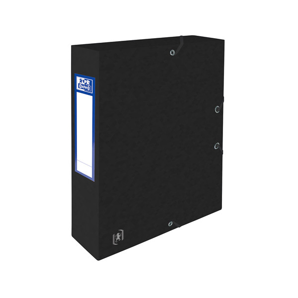 Oxford Top File+ black elastobox, 60mm 400114378 260115 - 1