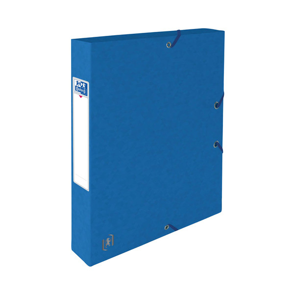 Oxford Top File+ blue elastobox, 40mm (5-pack) 260239 - 1