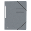 Oxford Top File+ grey A4 cardboard elastic folder 260135 - 1