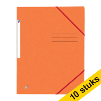Oxford Top File+ orange A4 cardboard elastomer folder (10-pack)  260159