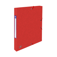 Oxford Top File+ red elastobox, 25mm 400114365 260105
