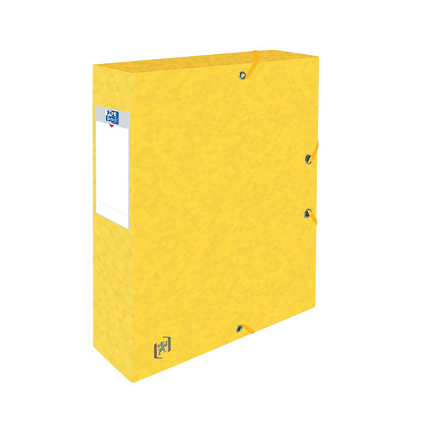 Oxford Top File+ yellow elastobox, 60mm (5-pack) 260245 - 1