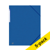 Oxford Top File blue A3 cardboard elastic folder (5-pack) 260231 - 1