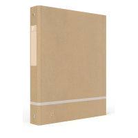 Oxford Touareg beige cardboard ring binder with 4 D-rings, 35mm 100211061 260325