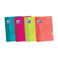 Oxford Touch A4 assorted checkered notebook, 36 sheets (10-pack) 400107506 260075