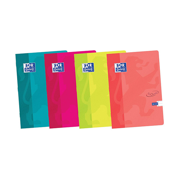 Oxford Touch assorted A5 lined notebooks, 36 sheets (10-pack) 400107493 260076 - 1