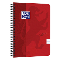 Oxford Touch red A5 ruled spiral block, 90 grams (70 sheets) 400103999 260151