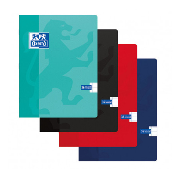 Oxford assorted A5 lined notebooks, 36 sheets (10-pack) 400075581 260052 - 1