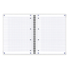 Oxford boho chic lion A4+ checked spiral block 4 holes, 90 grams (60 sheets) 400143832 260174 - 2