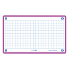 Oxford lilac A7 checkered flashcards (80-pack) 260209 - 1