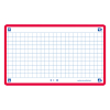 Oxford red A7 checkered flashcards (80-pack) 260213 - 1